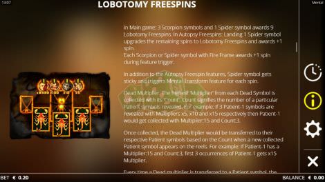 Lobotomy Freispiele