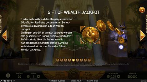 Gift of Wealth Jackpot