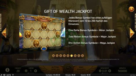 Gift of Wealth Jackpot