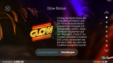 Glow Bonus