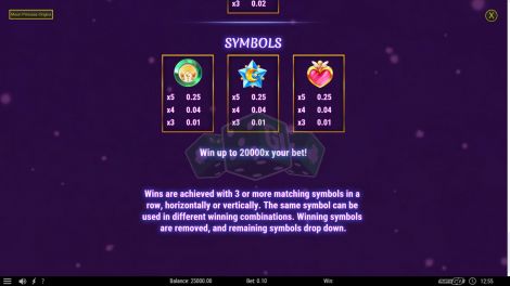 Paytable