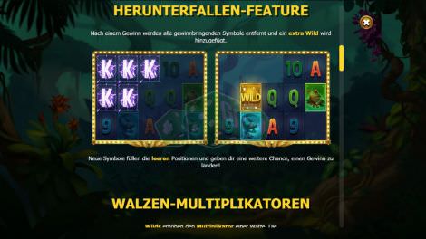 Herunterfallen Feature