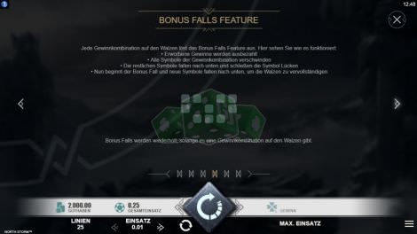 Bonus Falls Feature