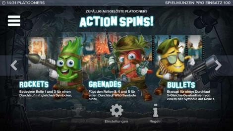 Action Spins
