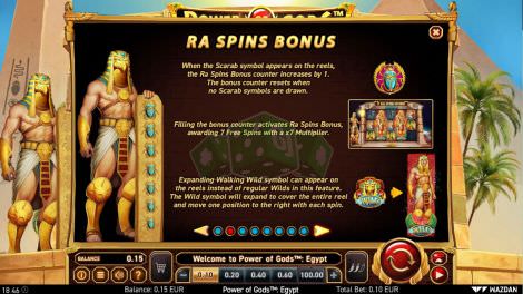 Ra Spins Bonus