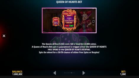 Queen of Hearts Bet