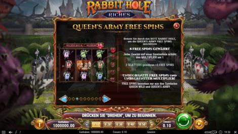 Queens Army Free Spins