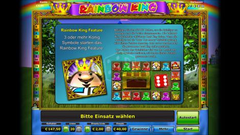 Rainbow King Feature