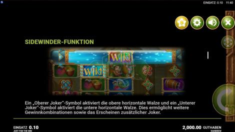 Sidewinder Funktion