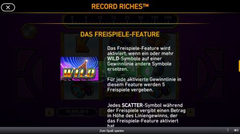 Freispiel Feature