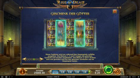 Geschenk der Götter bei Rise of Dead