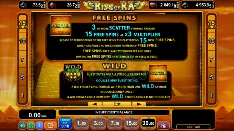 Free Spins und Wild