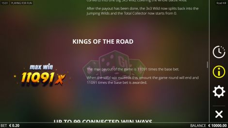 Kings of the Road Max Win