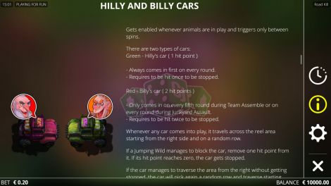 Hilly and Billy Cars