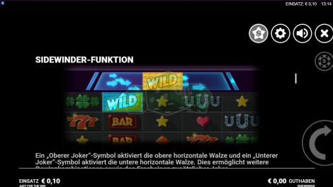 Sidewinder Funktion