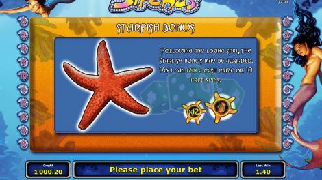 Starfish Bonus