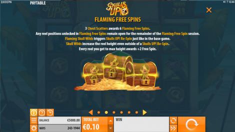 Flaming Free Spins