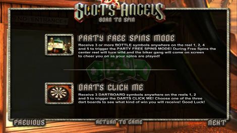 Party Free Spins Mode & Darts Click Me