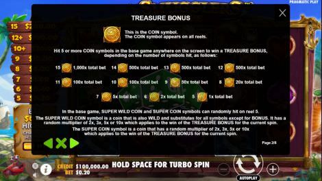 Treasure Bonus