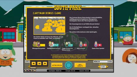 Cartman Bonus Game