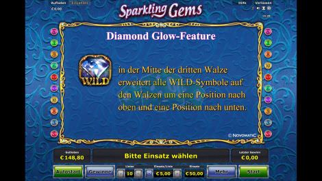 Diamond Glow Feature