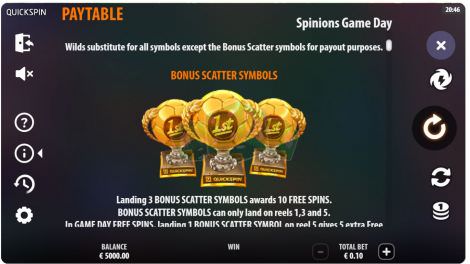 Bonus Scatter Symbols