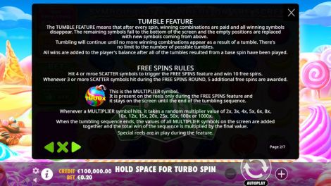Tumble Feature