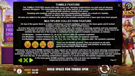 Tumble Feature