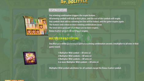 Das Respin Feature bei Tales of Dr. Dolittle