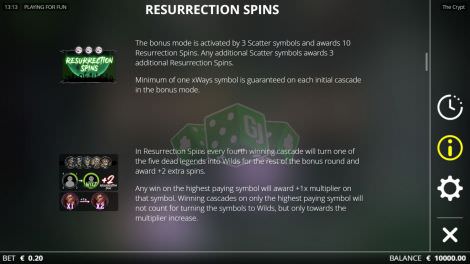 Resurrection Spins