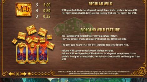 Volcano Wild Feature