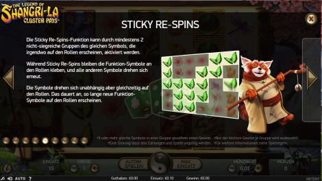 Sticky Re-Spins