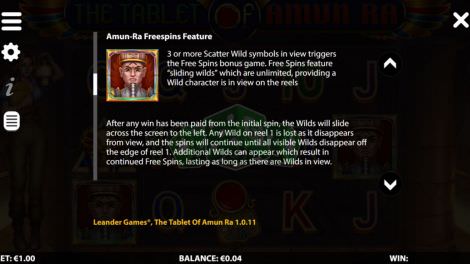 Amun Ra Freispiele