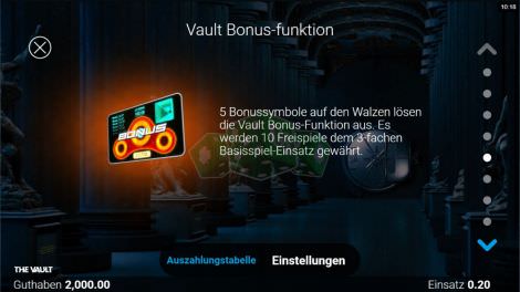 Bonus Funktion