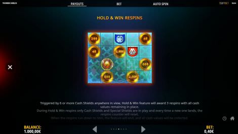 Hold & Win Respins