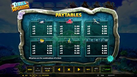 Paytable