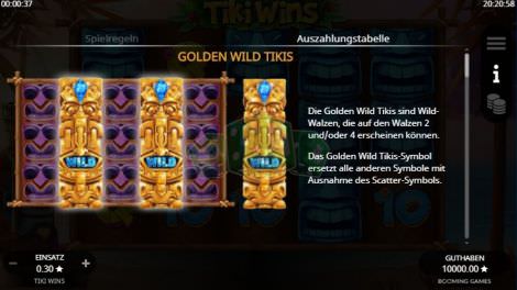 Golden Wild Tikis