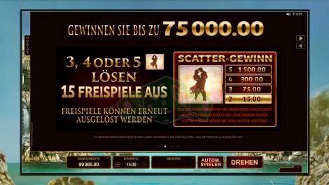 Jackpot & Scatter Gewinn