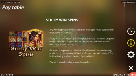 Sticky Win Spins