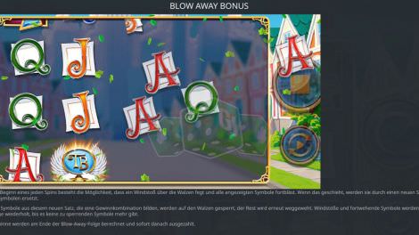 Der Blow Away Bonus von Trail Blazer