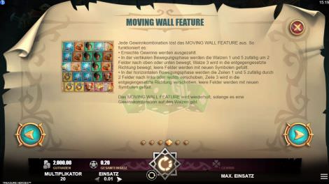 Moving Wall Feature