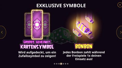 Weitere Spezialsymbole des Slots