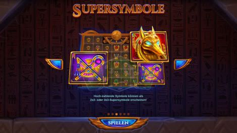 Supersymbole bei Vault of Anubis