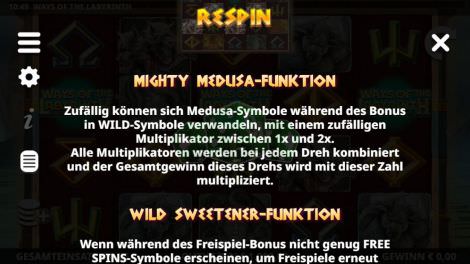 Respin Funktion