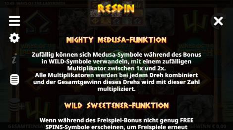 Respin Funktion