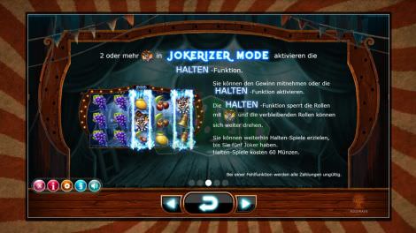 Joker Halten Funktion