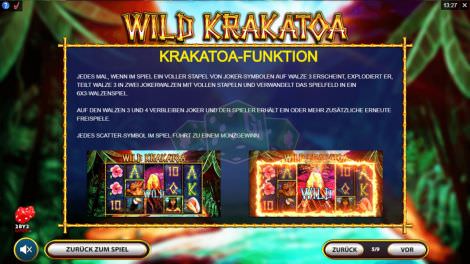 Krakatoa Funktion