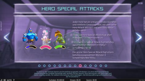 Hero Special Attacks