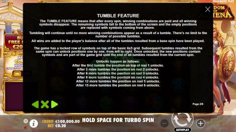 Tumble Feature