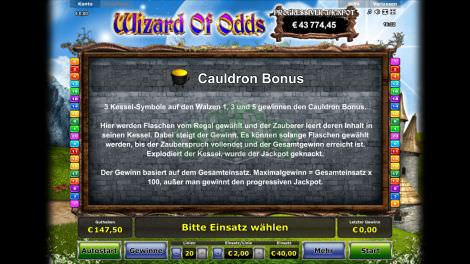 Cauldron Bonus